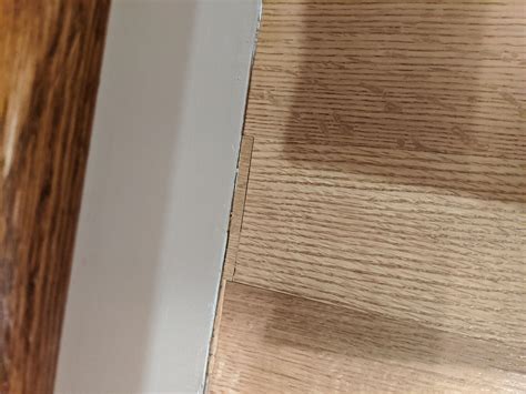 Is this normal installation quality? At foot of stairs. Why didn't the