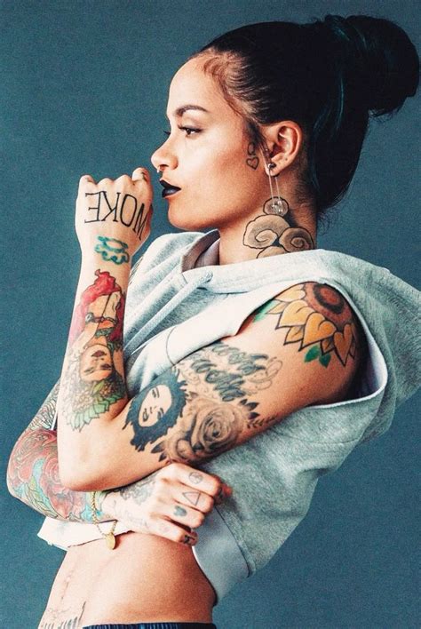 Kehlani hand tattoos - Bronctattooaus.com
