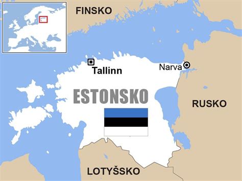 Estonsko - Narva - mapa - Aktuálně.cz