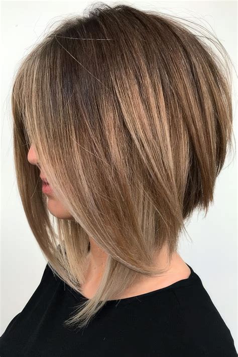 23 Bold And Catchy Angled Long Bob Ideas - Styleoholic