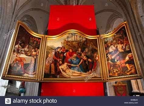 One of the altarpieces by Peter Paul Rubens which are displayed in ...