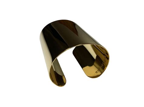 plain gold cuff