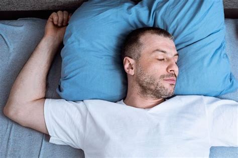 mature men stay  home snoring top view marcus bean bag chair