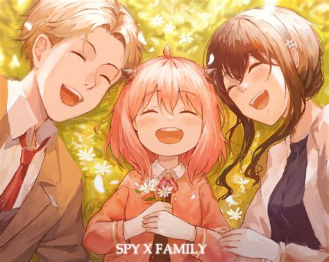 Download Yor Forger Loid Forger Anya Forger Anime Spy X Family 4k Ultra ...