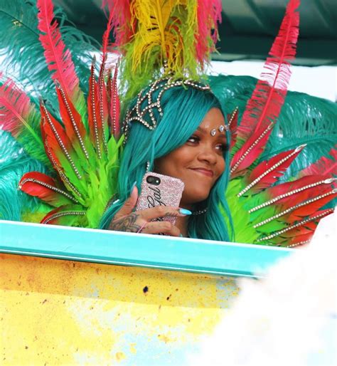 Rihanna at a Carnival in Barbados -03 | GotCeleb