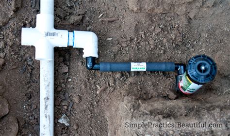 How to Install a Sprinkler System: Part 2 - Simple Practical Beautiful