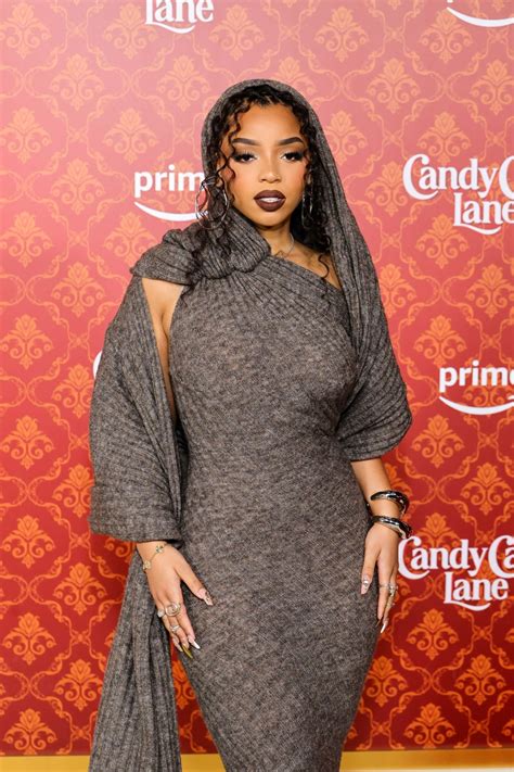 Chloe Bailey – “Candy Cane Lane” World Premiere in Los Angeles 11/28