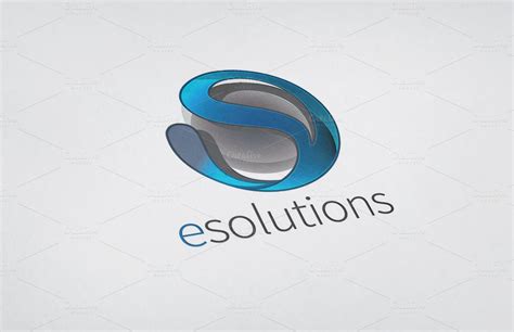 E solutions Logo ~ Logo Templates on Creative Market