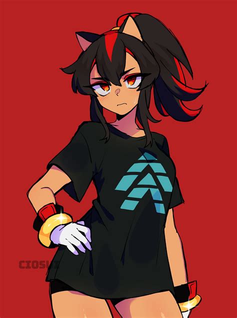shadow the hedgehog (sonic) drawn by ciosuii | Danbooru