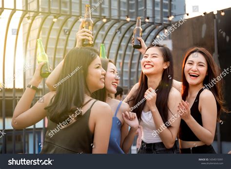 group people party celebrating  white stock photo