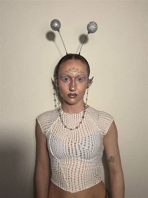 alien costume | Alien halloween costume, Alien costume, Alien costume women