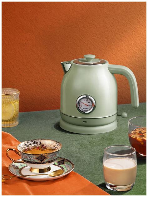 Чайник Xiaomi Qcooker Kettle, с датчиком температуры Global, green ...