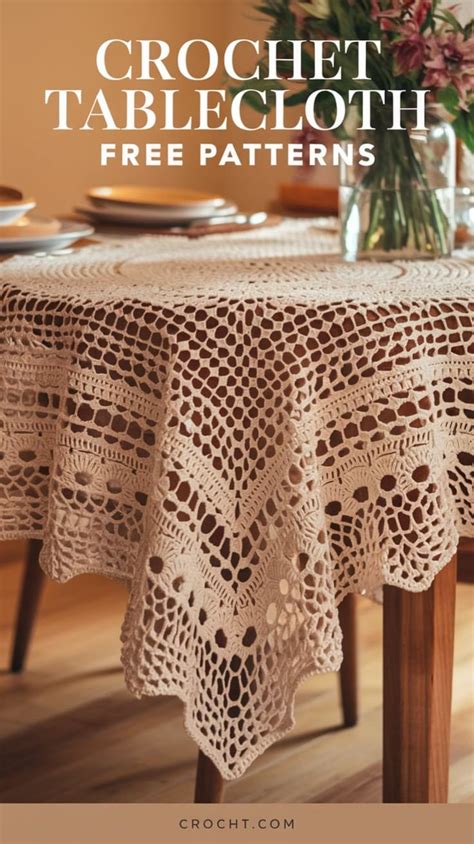 sweet  simple table runner  crochet pattern artofit