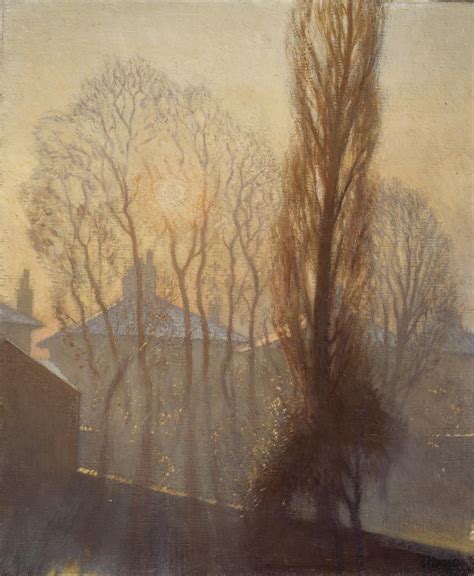 Thunderstruck (George Clausen (British, 1852-1944), The houses at...)