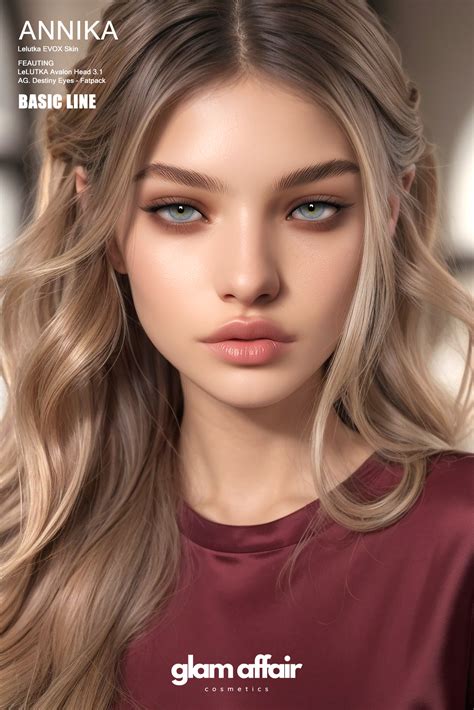 Glam Affair - **NEW** Lelutka Basic Line Face for The...