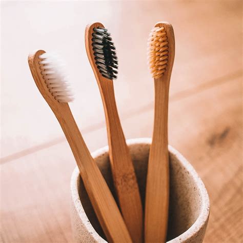Escova De Bambu