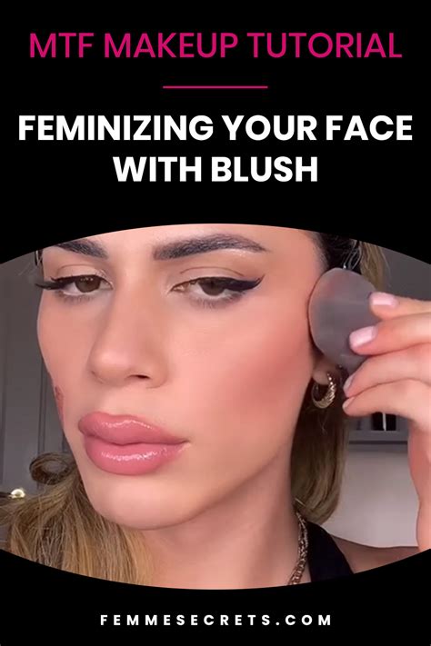 Mtf makeup tutorial feminizing your face with blush – Artofit