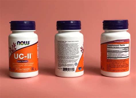 Now UC-II viên uống bổ sung collagen tuýp 2 hỗ trợ phục hồi, tái tạo mô ...