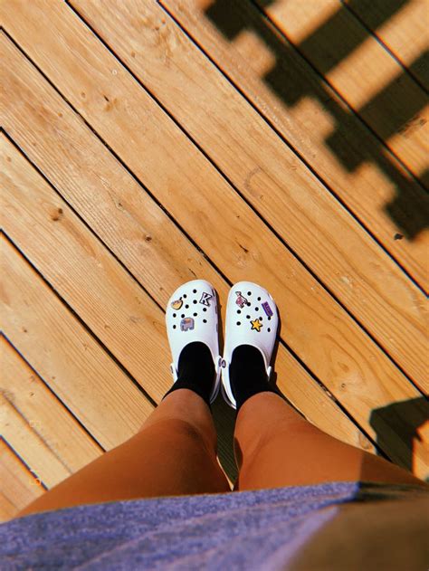 ft my new crocs | Clogs outfit, Fashion, Different outfits