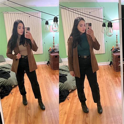 I have a work event and I’m debating which top I should wear : r/fashion