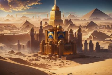 Desert City Landscape Background Graphic by Forhadx5 · Creative Fabrica