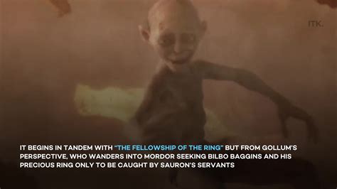 Lord of the Rings: Gollum will explore new stories with the character