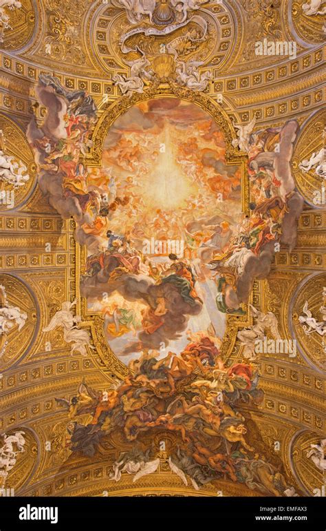 triumph     jesus ceiling fresco