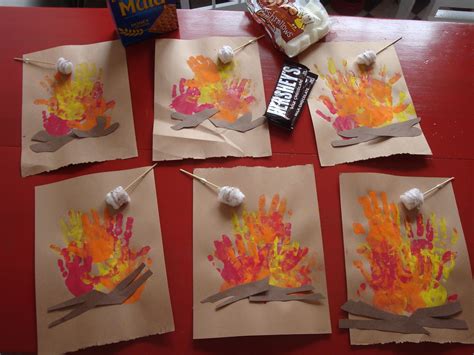 camping craft ideas for preschoolers 5
