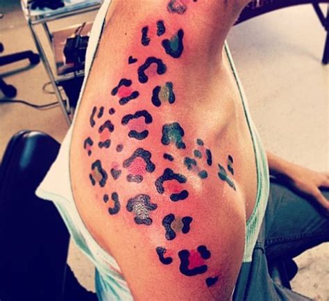 pin  melissa armstrong  tattoos animal print tattoo leopard
