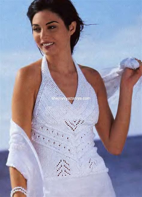 Белый топ с открытой спиной. | Tank top fashion, Tops, Knit top
