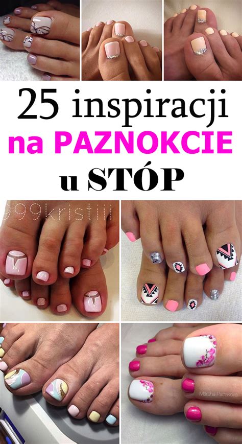 25 Ciekawych Inspiracji na Paznokcie u Stóp [GALERIA]