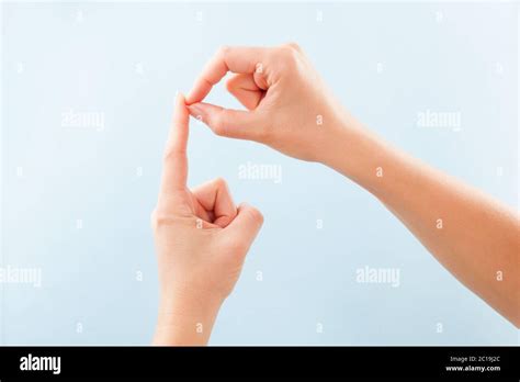 BSL Fingerspelling alphabet Stock Photo - Alamy