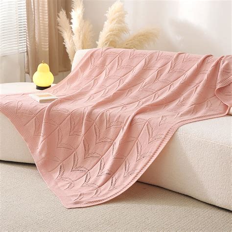 Jioakfa Summer Cool Knitted Blanket,Can Regulate Humidity