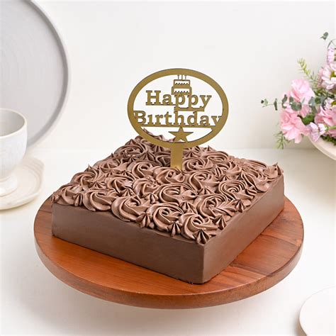 birthday chocolate cake