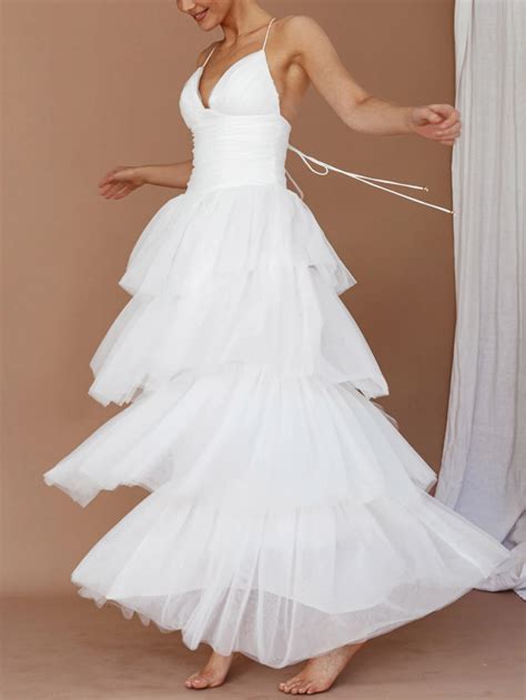 Simone Biles’s Tiered Wedding Dress Cost $120—And It’s Still Available ...