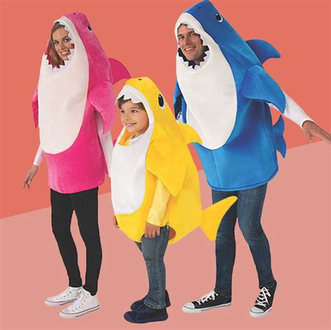 Blue Baby Shark Costume
