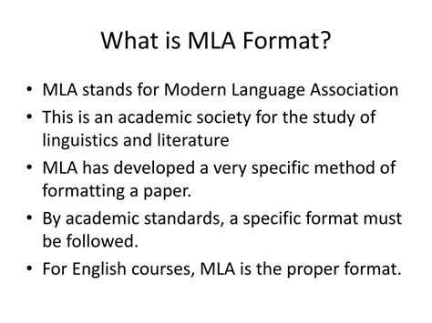 mla format powerpoint    id