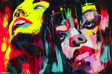 Яркие рисунки людей от художника Francoise Nielly » Семейный журнал ...