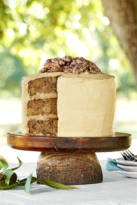 Apple-Cinnamon Layer Cake with Salted Caramel Frosting