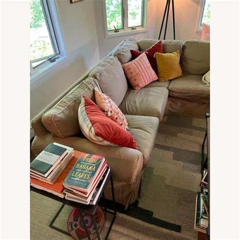 IKEA 3-Piece Sectional with Fold Out Bed - AptDeco