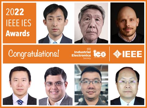2022 IEEE IES Award laureates announced! - IEEE Industrial Electronic ...