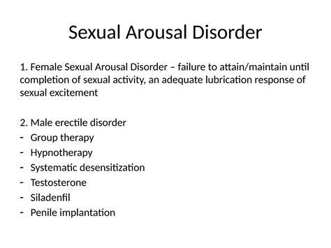 Overview of Common Sexual Disorders and Abnormalities in Society | PPTX