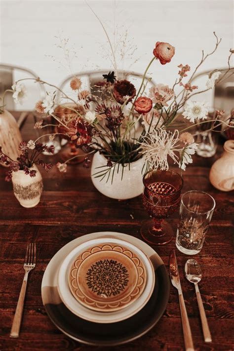 42 Beautiful Dried Flower Wedding Centerpieces - Weddingomania