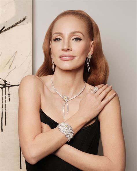 Jessica Chastain - Damiani 2024 • CelebMafia