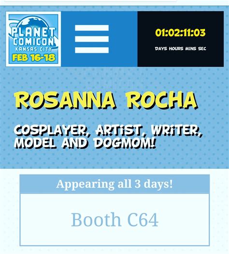 Rosanna Rocha Cosplayer - Home | Facebook