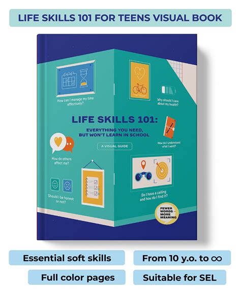 Amazon.com: Life Skills For Teens: The 1st Visual Book on Soft Skills