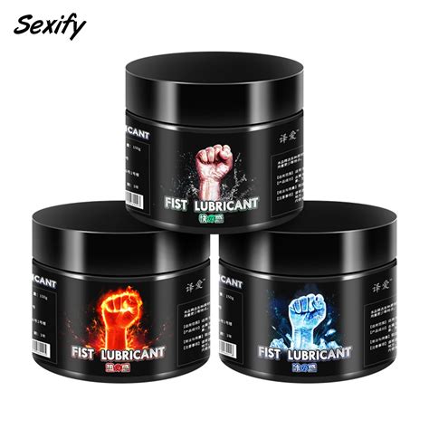 Fist Lube Anal Fisting Butt Sex Long Lasting Cream Butter Water Based