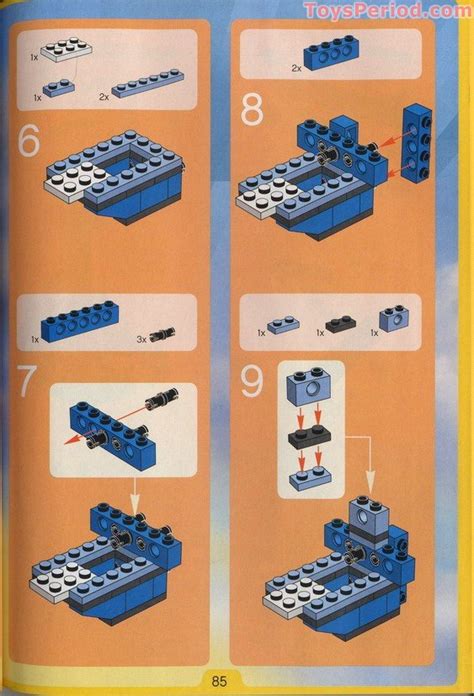 LEGO 4090 Motion Madness Instructions and Parts List