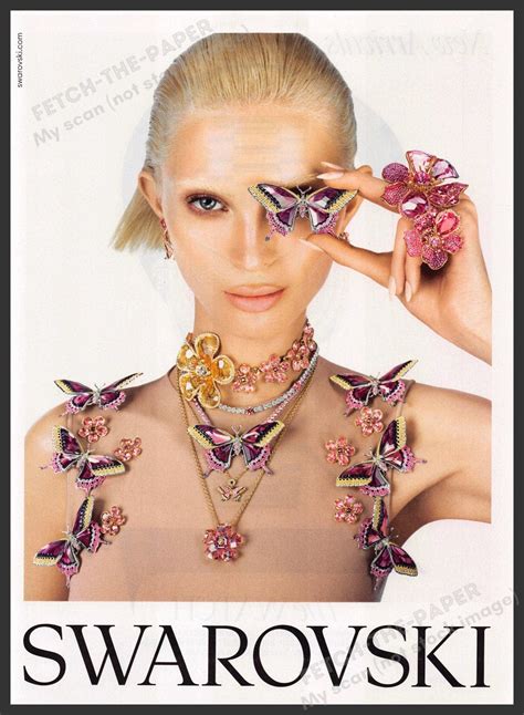 Swarovski 2020s Print Advertisement Ad 2023 Butterflies — Fetch-the-Paper