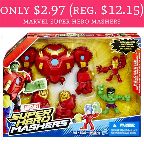 HOT!! Only $2.97 (Regular $12.15) Marvel Super Hero Mashers - Deal ...